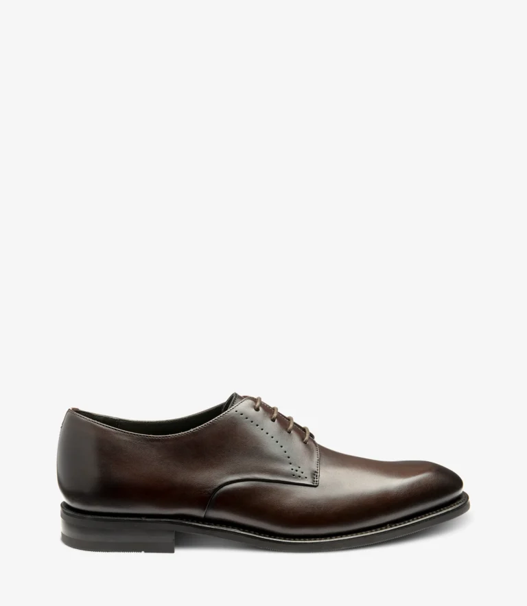 loake Gosling Dark Brown Calf Leather