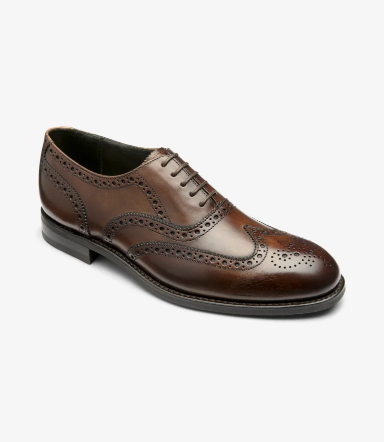 Loake Hepworth Dark Brown Calf Leather
