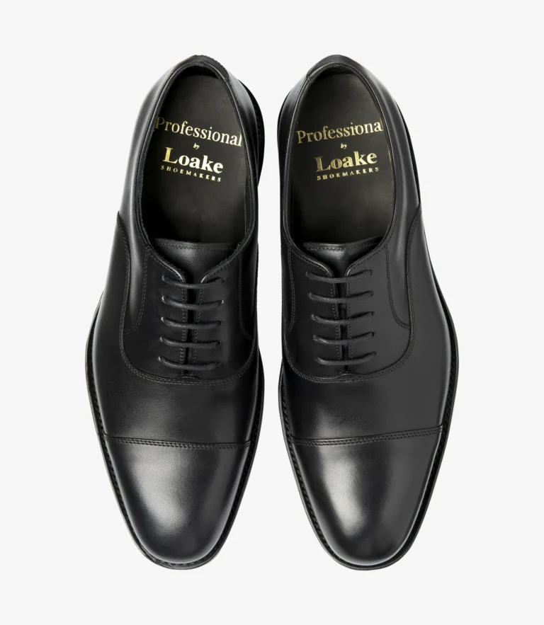 Loake Hitchcock Black Calf Leather