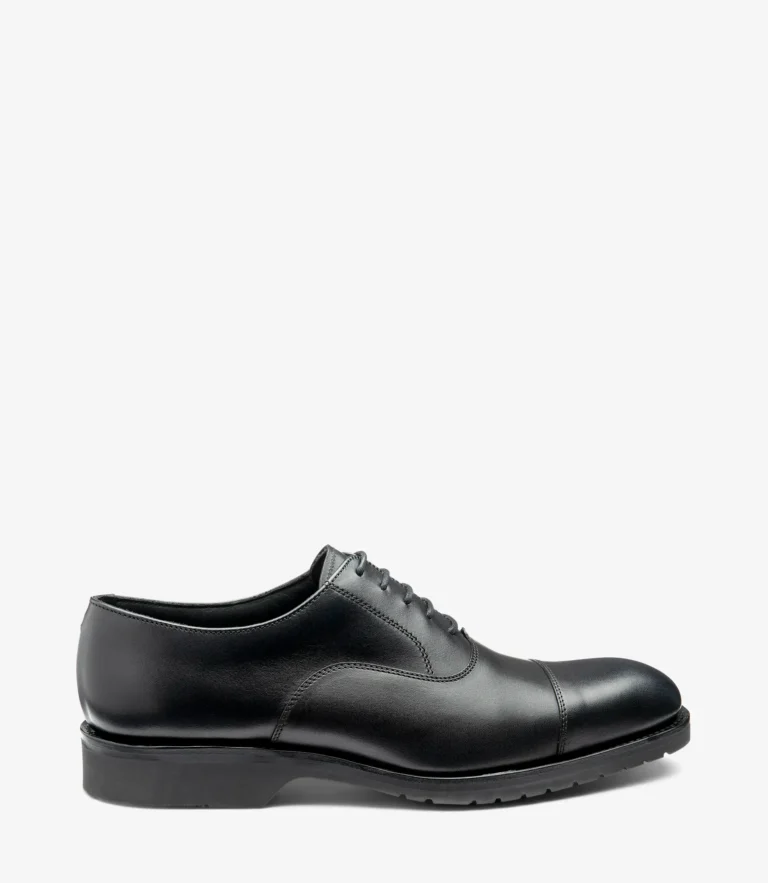 loake Hitchcock Black Calf Leather