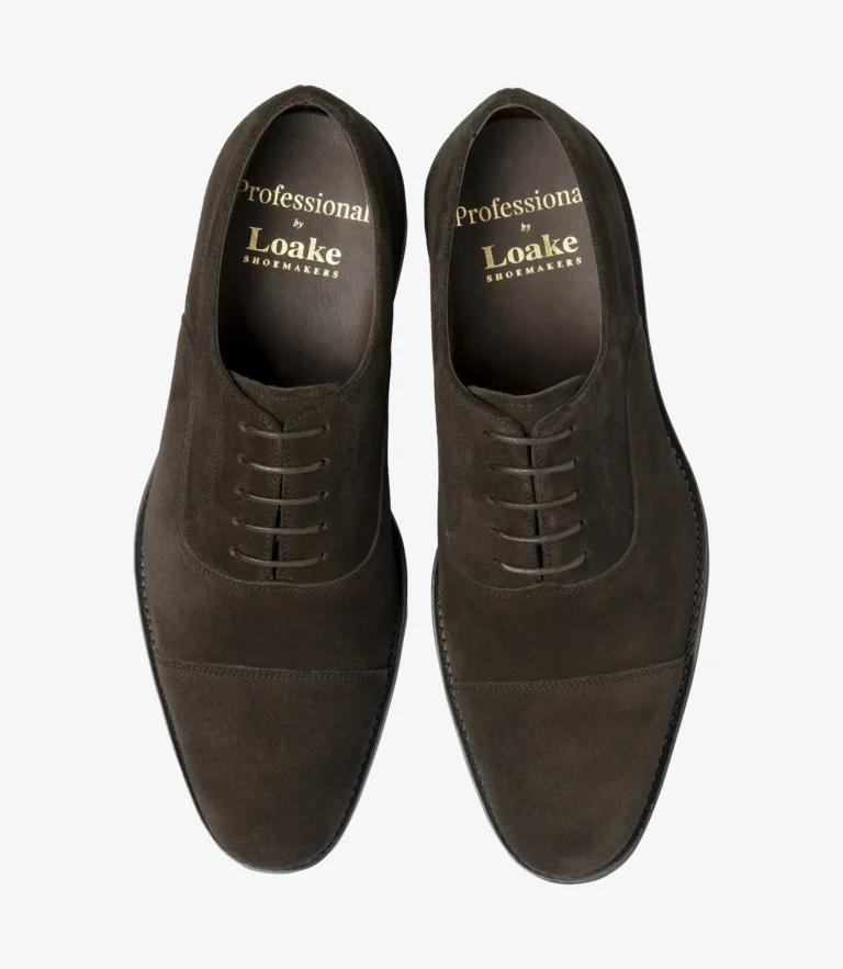 Loake Hitchcock Dark Brown Suede