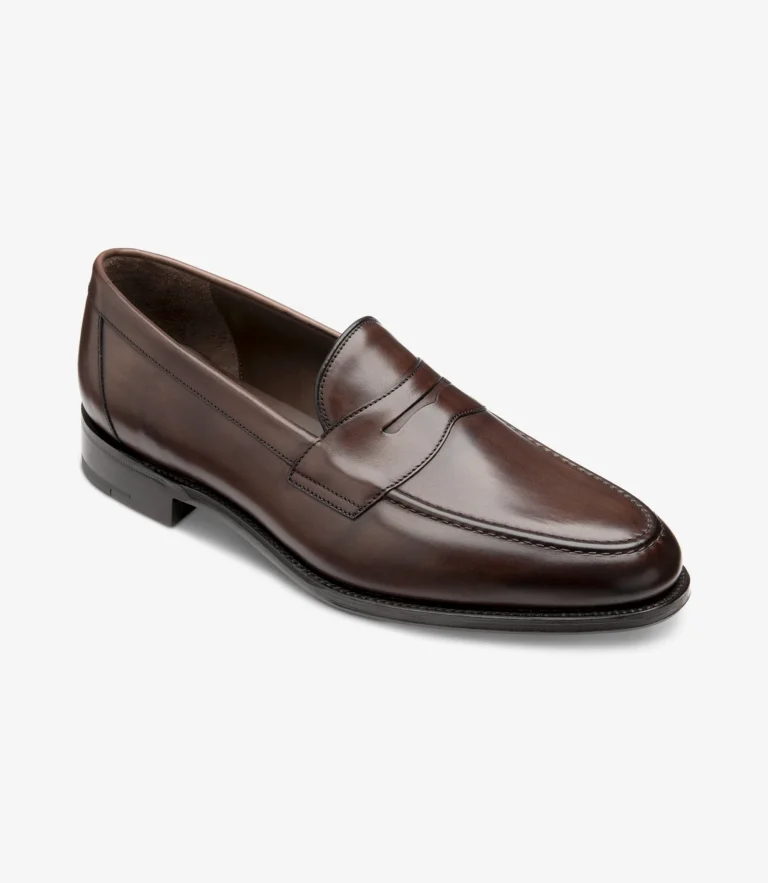 Loake Hornbeam Scorched Walnut Calf Leather