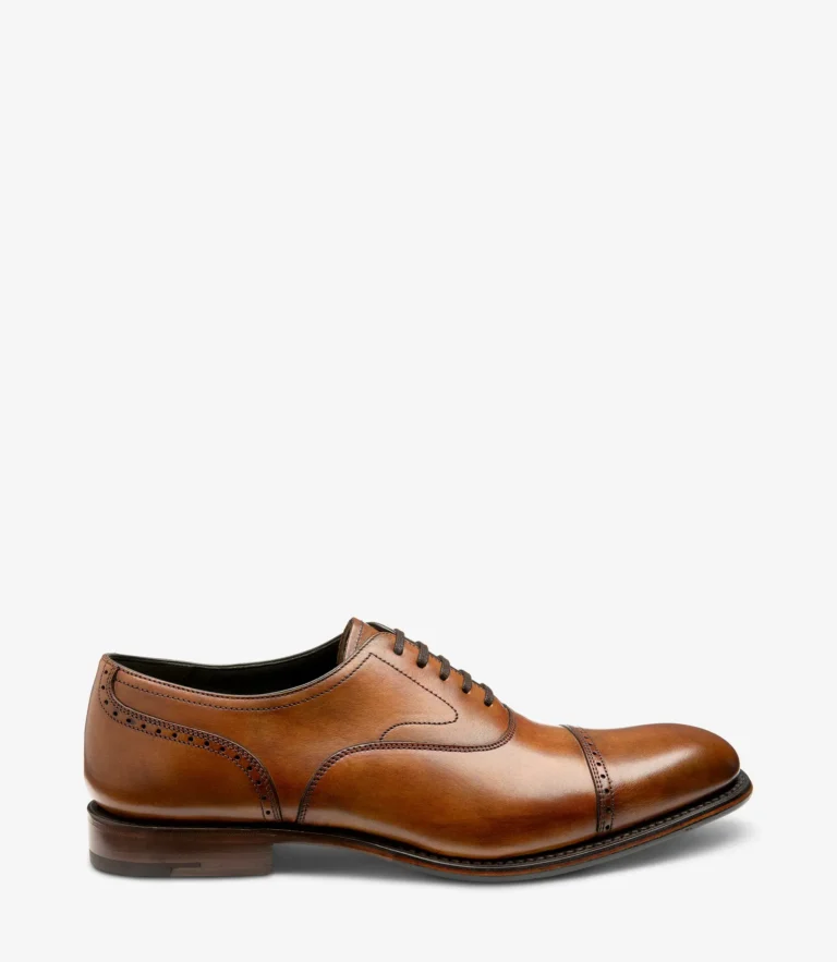 loake Hughes Chestnut Brown Calf Leather
