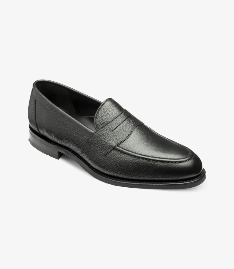 Loake Imperial Black Grain Calf Leather