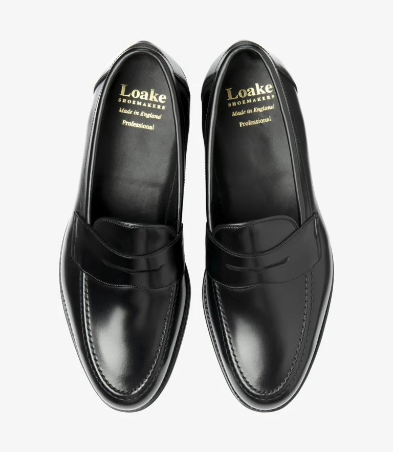 Loake Imperial Black Polished