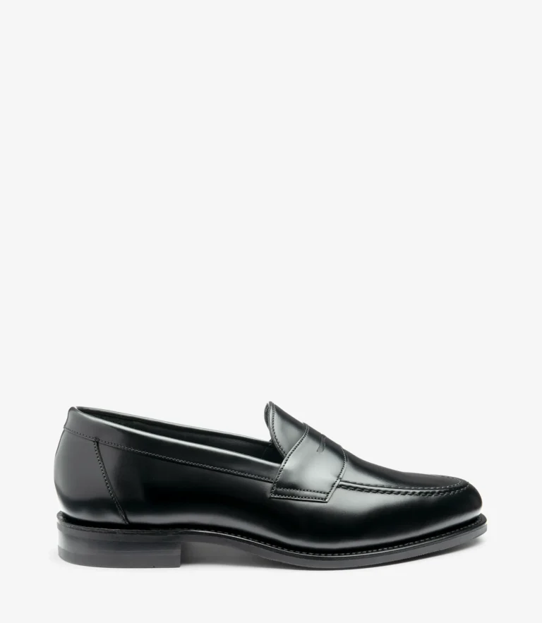 loake Imperial Black Polished