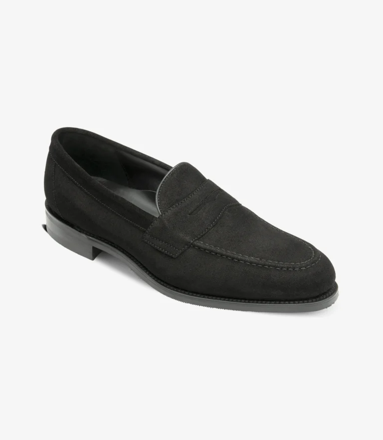 Loake Imperial Black Suede