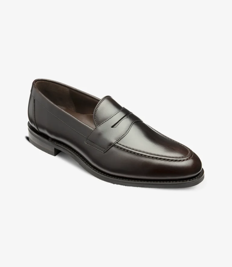 Loake Imperial Dark Brown Calf Leather