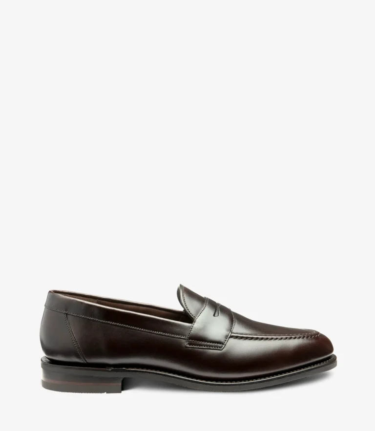 loake Imperial Dark Brown Calf Leather
