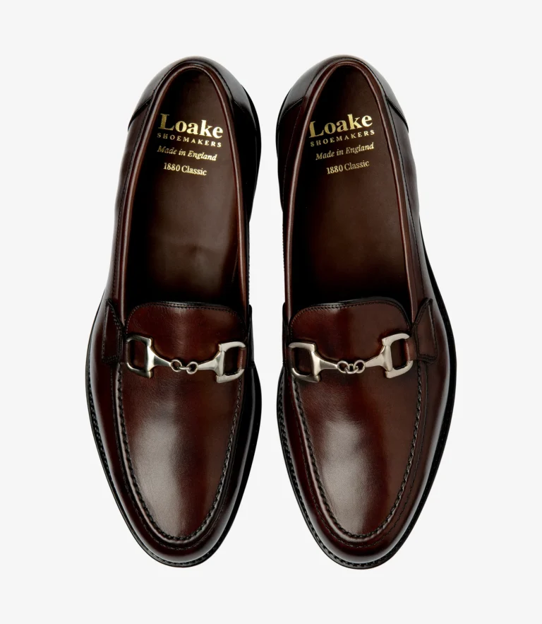 Loake Kensington Dark Brown Calf Leather