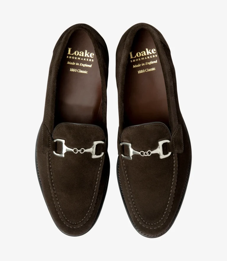 Loake Kensington Dark Brown Suede