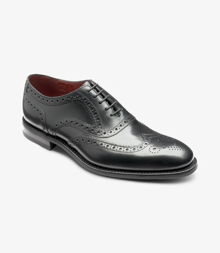 Loake Kerridge Black Calf Leather
