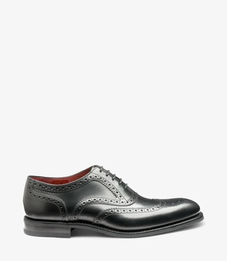 loake Kerridge Black Calf Leather