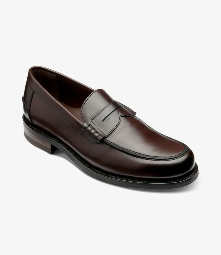 Loake Kingscliffe Dark Brown Calf Leather