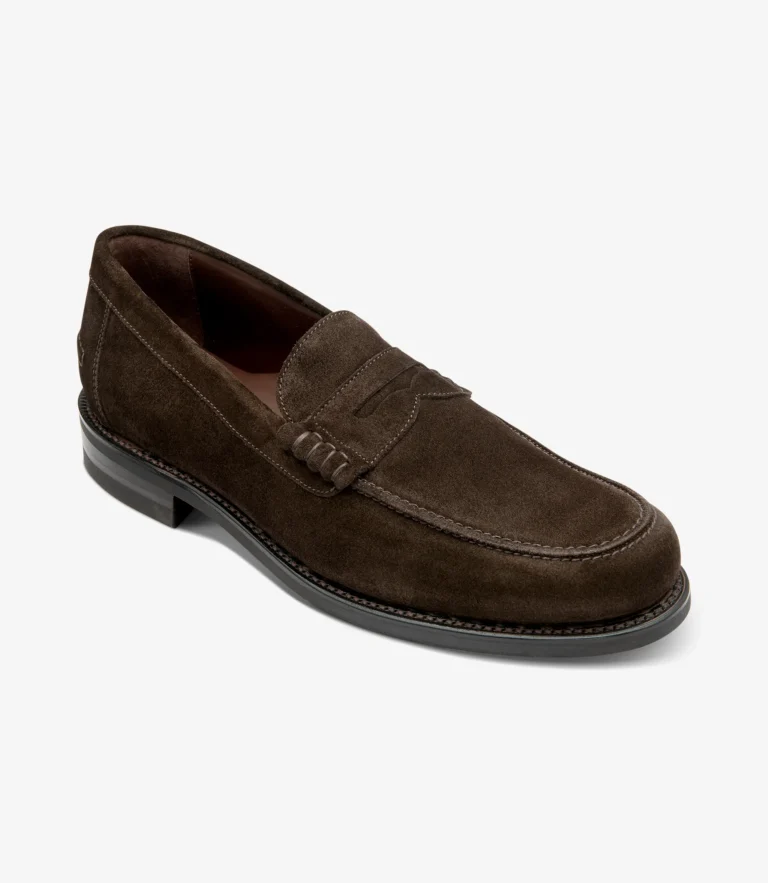 Loake Kingscliffe Dark Brown Suede