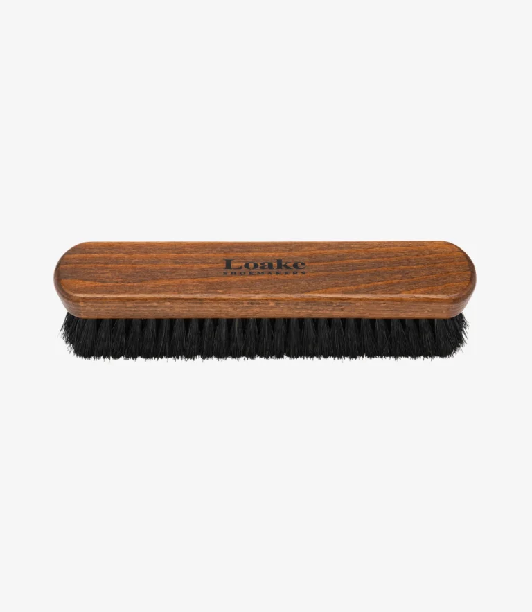 loake Large Bristle Brush Black