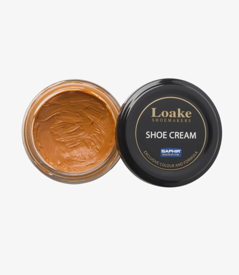 loake Leather Cream Tan