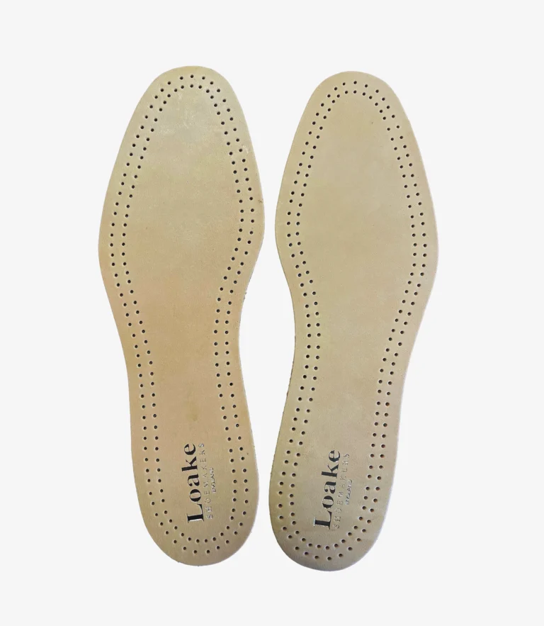 loake Leather Insoles Natural