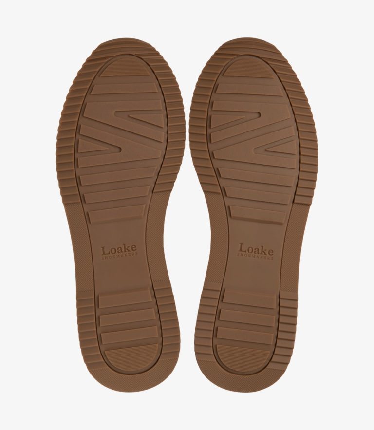 Loake Linford Chestnut Brown Calf Leather