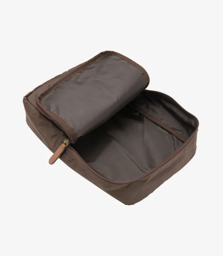 Loake Logo Shoe Bag Brown