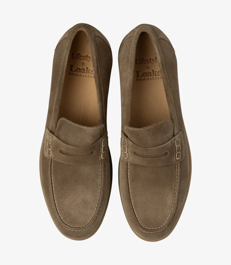 Loake Lucca Flint Suede