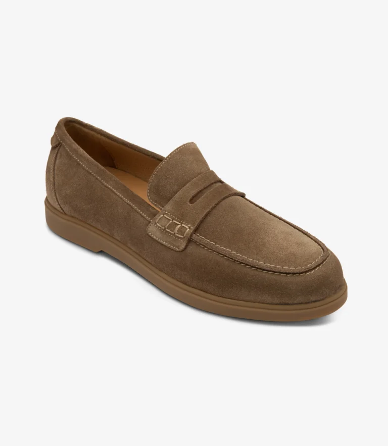 Loake Lucca Flint Suede