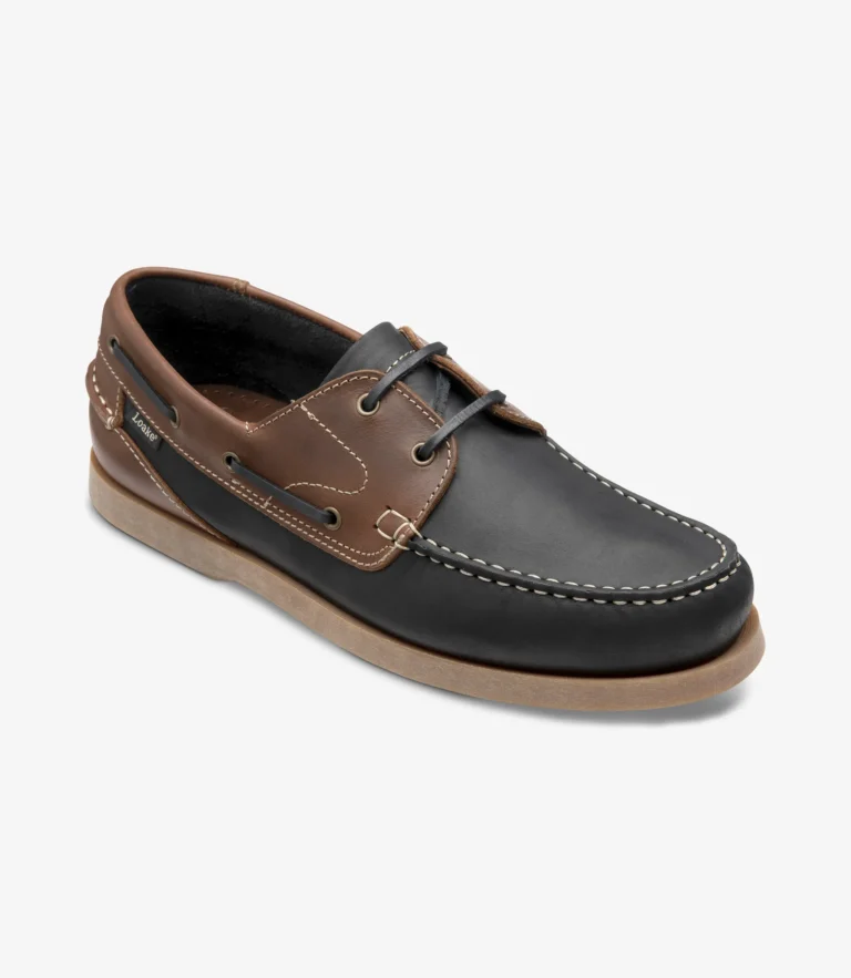 Loake Lymington Navy & Brown Nubuck