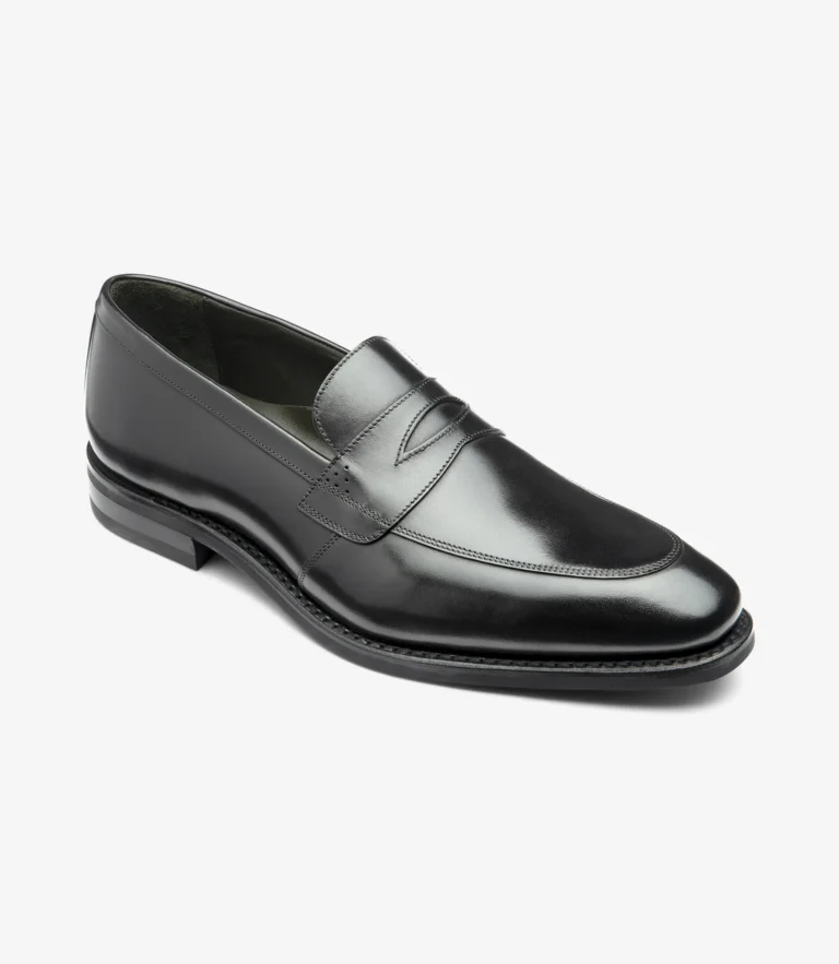 Loake Lynch Black Calf Leather