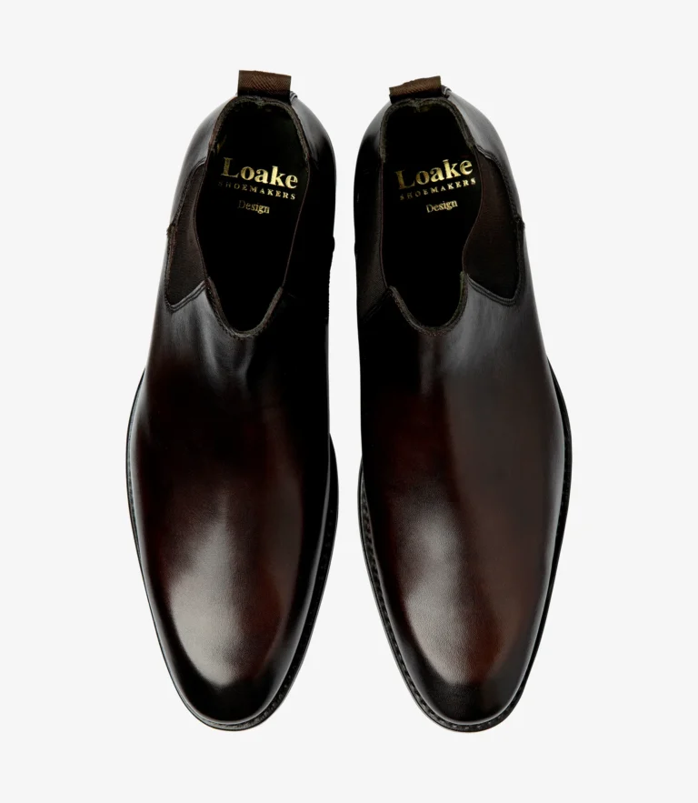 Loake McBride Dark Brown Calf Leather