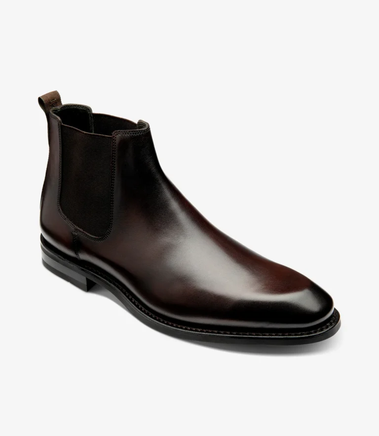 Loake McBride Dark Brown Calf Leather