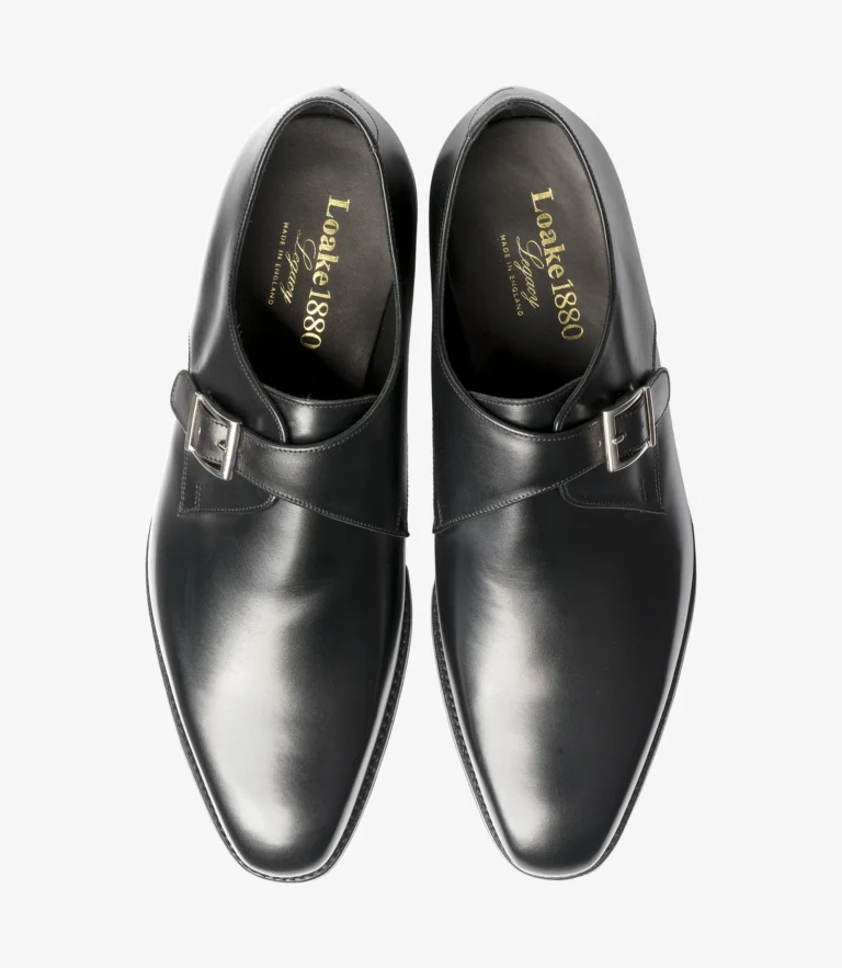 Loake Medway Black Calf Leather
