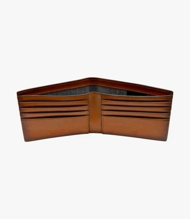 Loake Midland Wallet Brown Calf Leather
