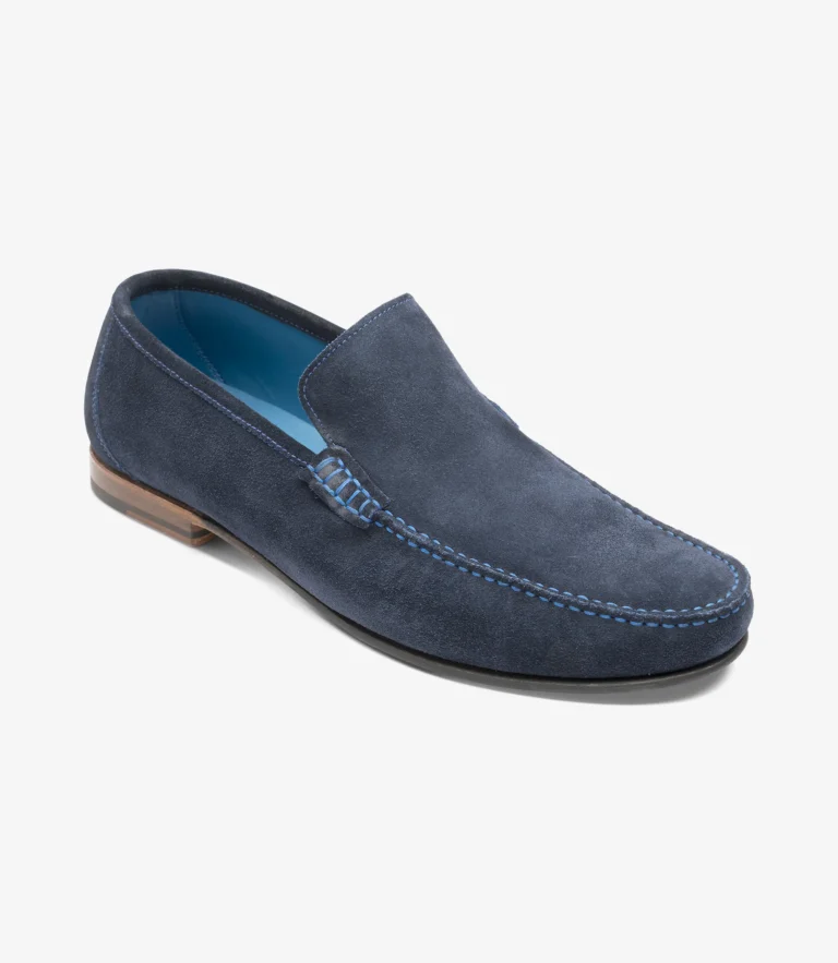 Loake Nicholson Navy Suede