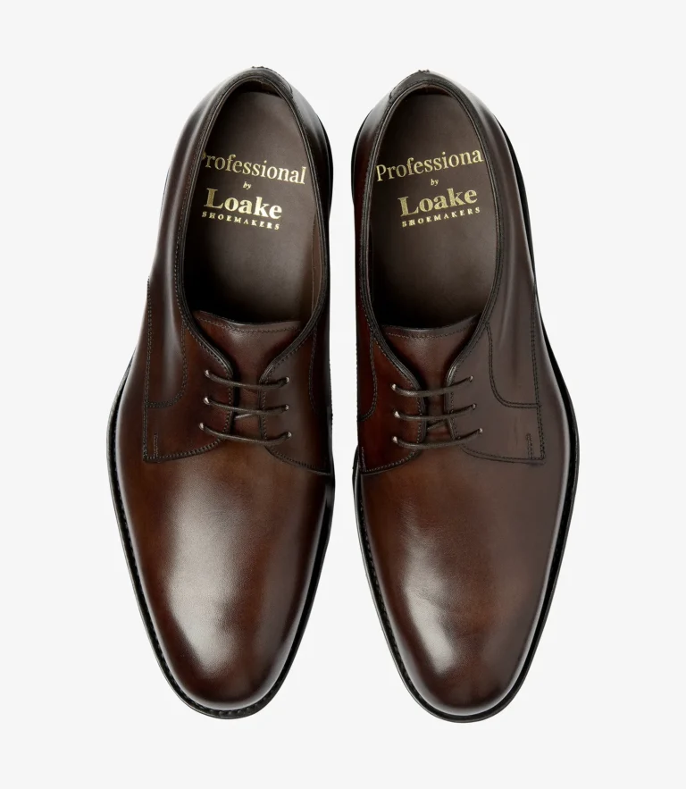 Loake Orson Dark Brown Calf Leather