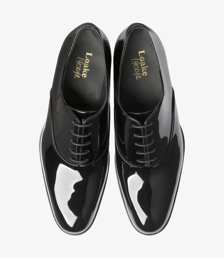 Loake Patent Black Patent Leather