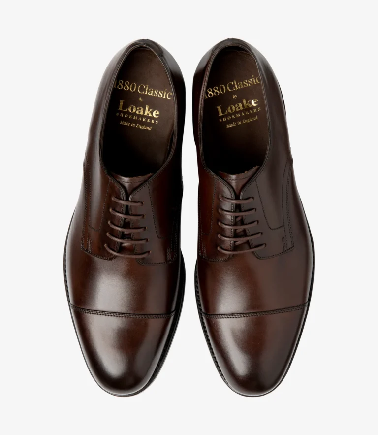 Loake Petergate Scorched Walnut Calf Leather