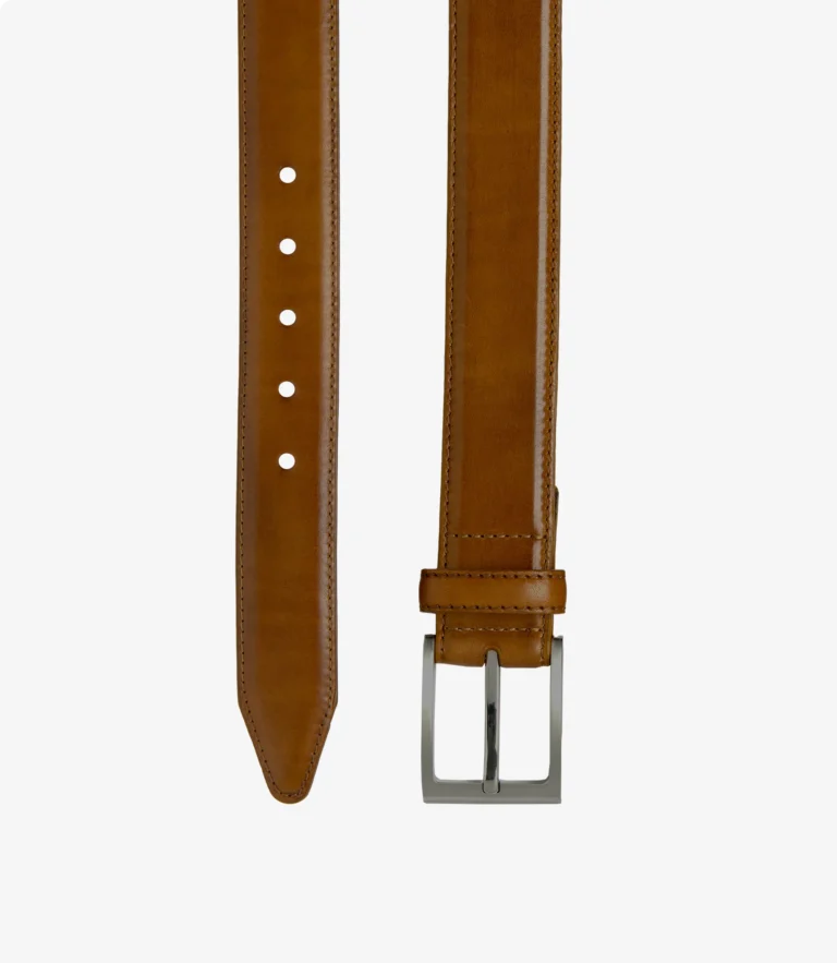 loake Philip Belt Tan Calf Leather