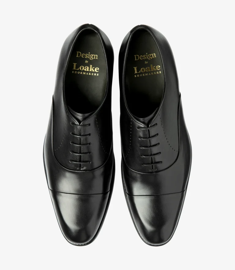 Loake Phoenix Black Calf Leather