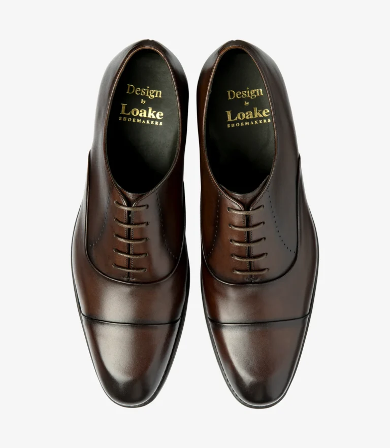 Loake Phoenix Dark Brown Calf Leather