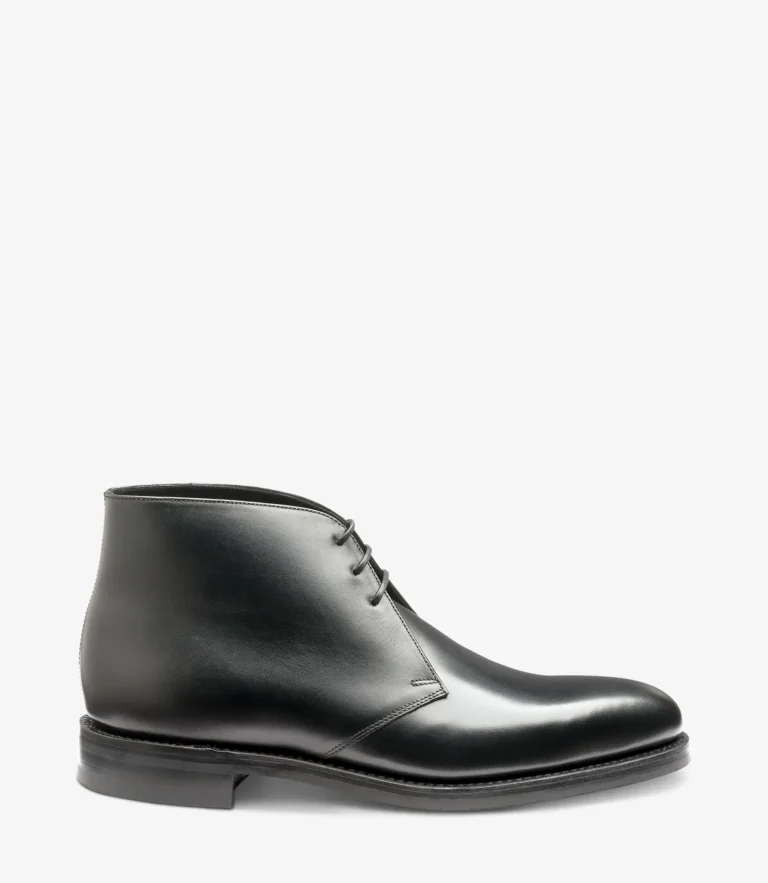 loake Pimlico Black Calf Leather