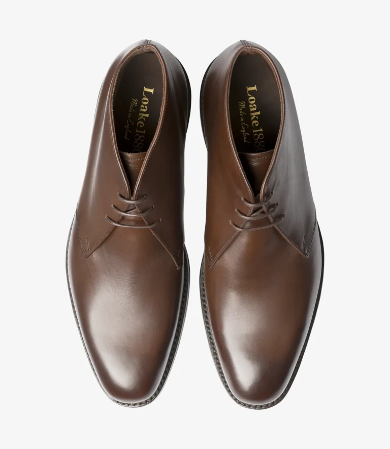 Loake Pimlico Dark Brown Calf Leather
