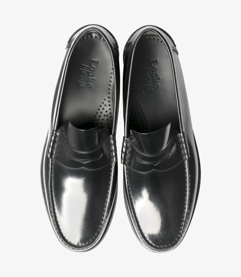 Loake Princeton Black Polished
