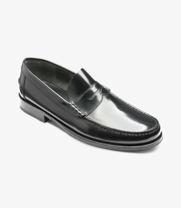 Loake Princeton Black Polished