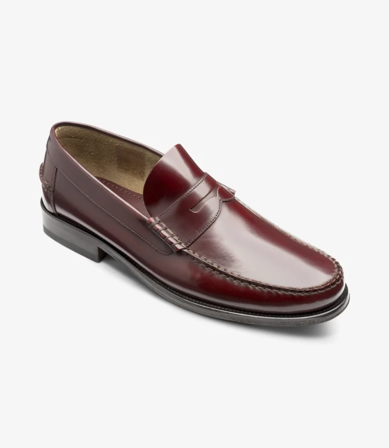 Loake Princeton Burgundy Polished