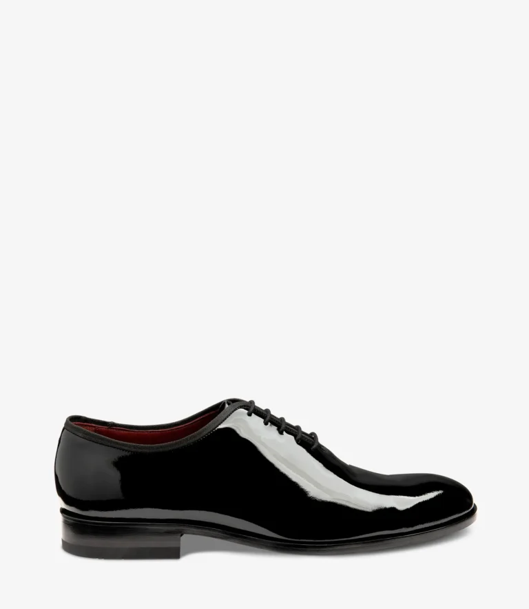 loake Regal Black Patent Leather