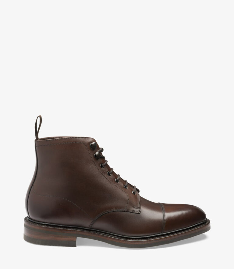 loake Roehampton Dark Brown Calf Leather