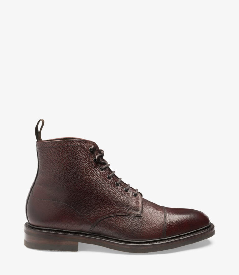 loake Roehampton Oxblood Grain Calf Leather
