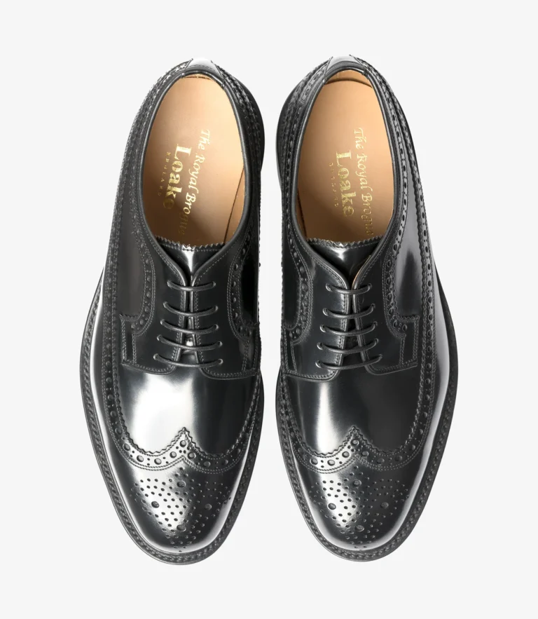 Loake Royal Black Polished