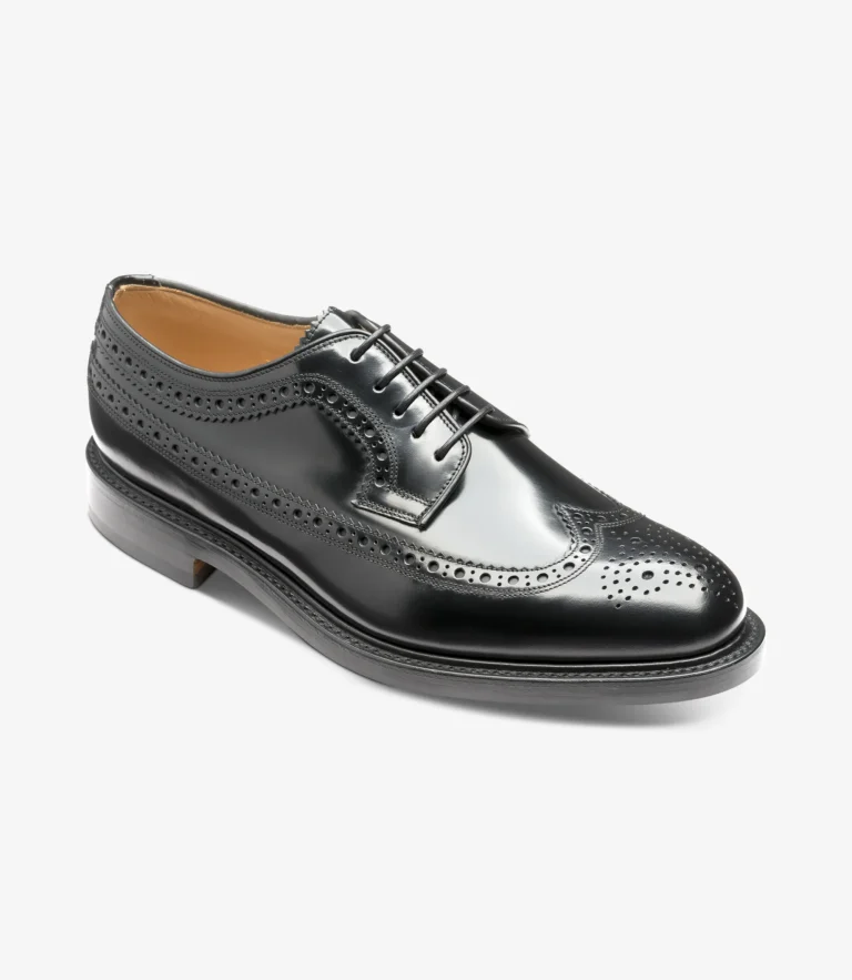 Loake Royal Black Polished