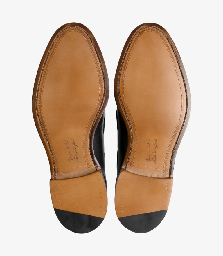 Loake Russell Black Calf Leather